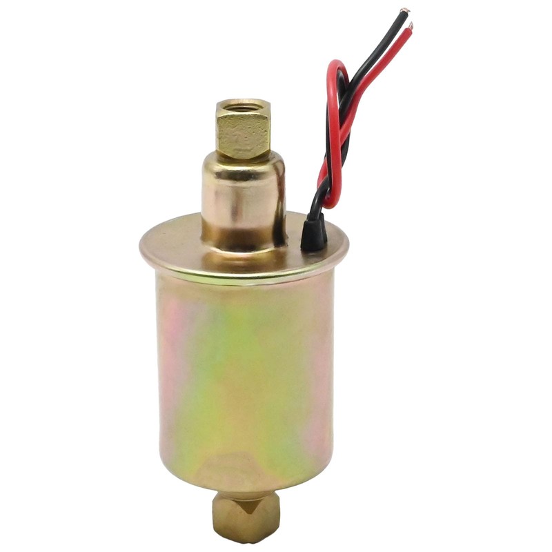 VIKKSAER E8012S Universal 12V Electric Fuel Pump, 5-9 PSI Micro