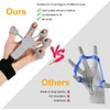Finger Strengthener Extension Exerciser Stretcher, Strength Adjustment Finger Resistance Bands