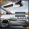 Nilight 12LED Traffic Advisor Strobe Light Bar White Emergency Warning