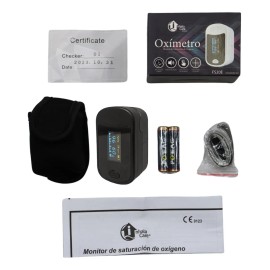 Homecare Oxímetro De Pulso Digital Certificado Monitor Pulsometro