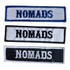 NOMADS MC MOTORCYCLE BIKER CLUB RANK OFFICER TITLE VEST JACKET