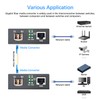Lynxcel Gigabit Multi Mode Fiber Media Converter, 10/100/1000Base-TX to 1000Base-SX