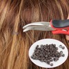 500Pcs MicroLink Beads for Hair Extensions, Micro Link Rings 5mm