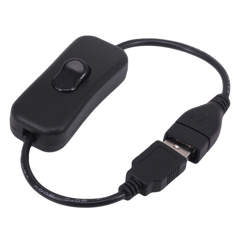 USB Cable with Switch, Yeebline 3-Pack USB Male to Female