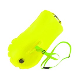 DONGKER Swim Buoy,Secure Float Double Waterproofing Swimming Buoy Highly Visible for Open Water Swimming Sports Snorkeling Triathletes Racing Training