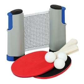 Outside Inside Backpack Travel Ping-Pong Set for Camping