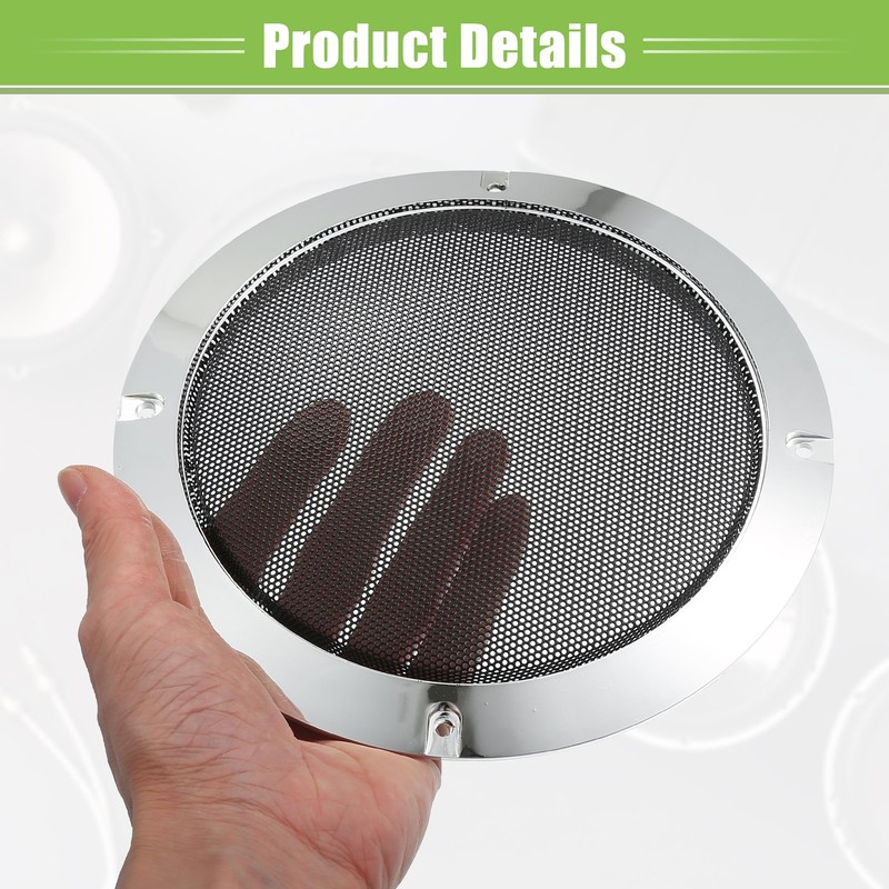 VekAuto Universal 6.5 Inch 8 Inch Speaker Grille Cover Grid