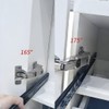 LUCKYBEE 175 Degree Hinge 2 Pack Concealed Hinge Metal Core