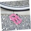 WOONEKY 2 Pairs Bicycle Pedals of Durable Pedals Bright Colors