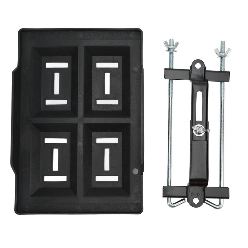 Heavy Duty Car Boat Battery Holder Hold Down Tray with