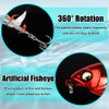4 PCS Top Water Fishing Lures Life-Like Bass Lures Floating