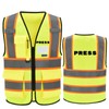AYKRM Small Press survivor Safety Vest for Men Women Press