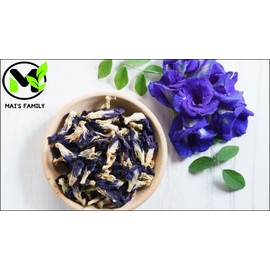 Butterfly Pea Flower Seeds, 100 Blue Butterfly Pea Vine Seeds (Clitoria Ternatea) by Mai's Family LLC