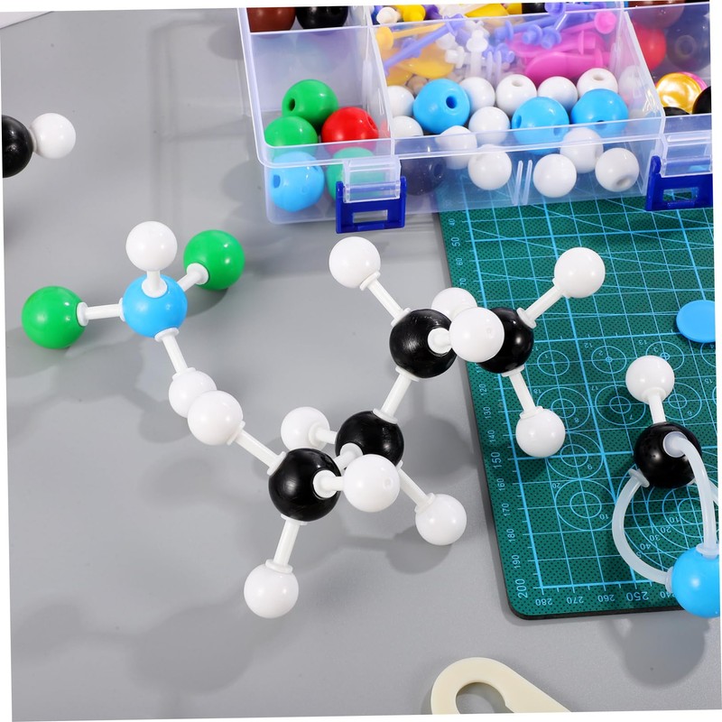 KICHOUSE 1 Set Organic Chemistry Model Kit Easy to Assemble
