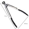 7-Pack Mini Kitchen Tongs Set - Versatile Stainless Steel Tongs
