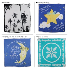 coco moon hawaiian quilt blankets (love you to the mahina and back)