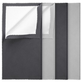 Polishing Cloth, Silver Cleaning Cloth for Jewellery, Pack of 4 Silver Polishing Cloth, Cleaning Cloth, Care Jewellery for Cleaning Yellow Gold, Platinum, Stainless Steel, Silver Cleaning Cloth