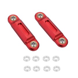 Billet Aluminum Front Sway Bar End Links Heim Joint End Links for Can Am Ryker 600/900 / Rally 2019-2025 & Sport 2022-2025 (Red)