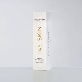 TANLINDA Loción Autobronceadora Gradual, Fórmula Hidratante, Perfecto Para Cualquier Tono de Piel, 200ml/6.7 fl oz