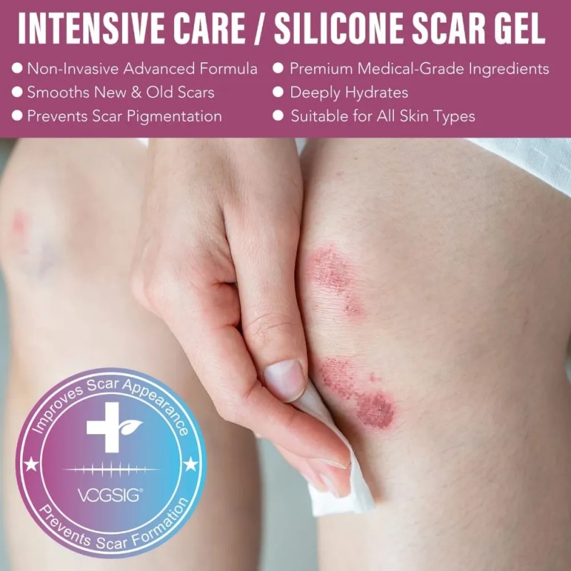 Scar Gel Vogsig Reparador Piel Reducción De Marcas Hidrata Mixta