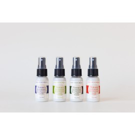 Victoria's Lavender Room Spray - All Natural Home - Pure Essential Oil Concentrated, Air Freshener & Bathroom Odor Eliminator, Luxury Room Spray, Made in the USA, Assorted 4-Pack (1 Fl Oz each)