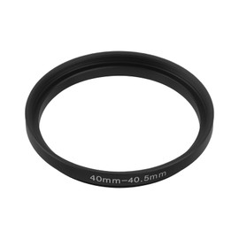 ECSiNG 40 mm - 40.5 mm Step-Up Filter Ring 40 mm Male to 40.5 mm Female Lens Adapter Easy Lens Conversion for Use of Filters for Different Lens Sizes
