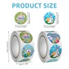Pack of 2 Easter Stickers Roll, Easter Egg Sticker Designs,