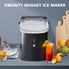 Nugget Ice Makers Countertop, Crushed Ice Maker with 35Lbs/24H,Soft Chewable