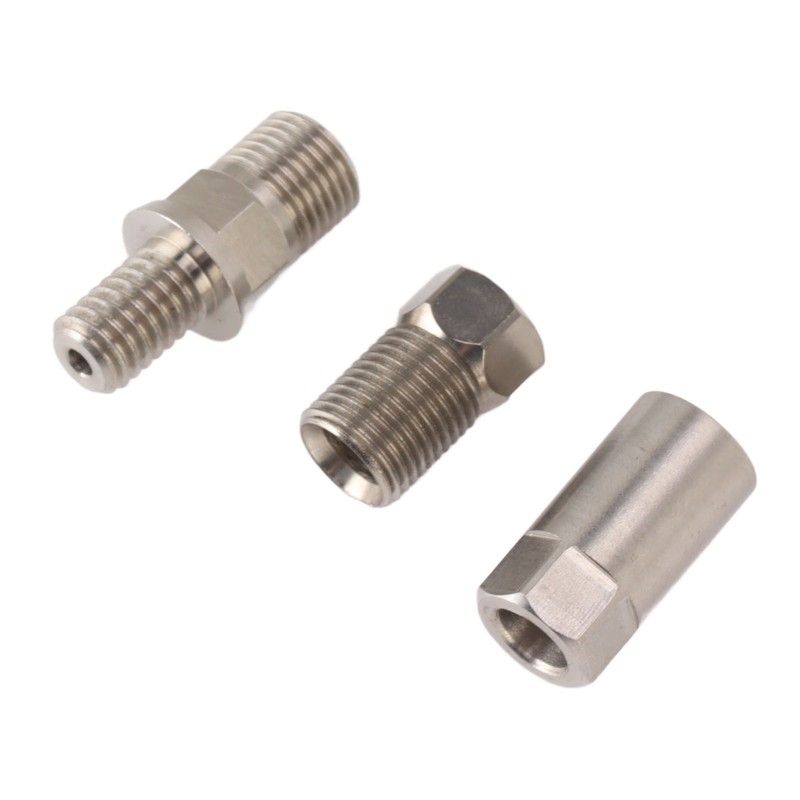 Bike Brake Hose Connector Aluminum Alloy Hydraulic Brake Hose Straight