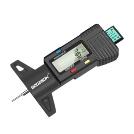 GODESON Digital Tire Tread Depth Gauge,Tire Tread Depth Gauge with 3 Modes-Fractional Inch, Decimal Inch and Millimeter, Tire Tread Gauge with Color-Coded Bar,Tire Depth Gauge for Cars,Trucks,Vans,SUV