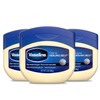 Vaseline Petroleum Jelly Original 3 Count Provides Dry Skin Relief