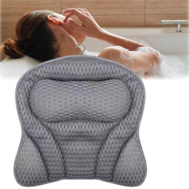 Badewannenkissen,Badewannenkissen Nacken,Badekissen für Badewanne,Kissen Badewanne,Kopfkissen Badewannen Kissen,Kopfstütze Wannenkissen,Nackenkissen für Badewanne mit Saugnäpfen