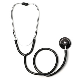 Keep Calm and Love Horses Single Head Stethoscope (Black)