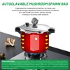 GREANER Mushroom Grow Bags 6 Mil, 8"x5"x20" Thick Autoclave Spawn