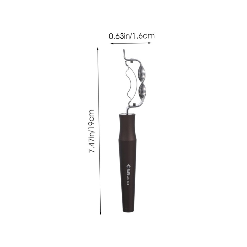 CIYODO Ergonomic Corn Peeler Tool Stainless Steel Corn Stripping Gadget