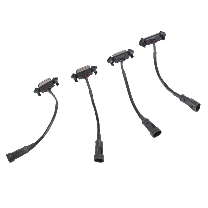 4Pcs LED Grille Lights DC12V Amber High Brightness Front Grille