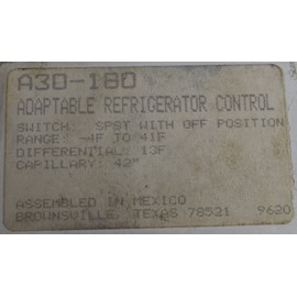 Ranco Product A30-180