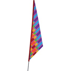 Premier Kites SoundWinds Garden Sail Recumbent Bike Flag - Purple