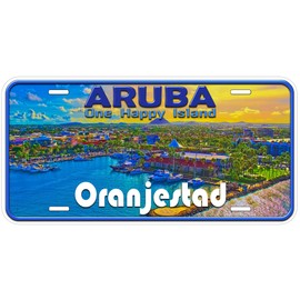 Oranjestad Aruba Novelty Car Auto License Plate