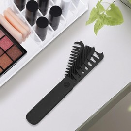 Folding Comb for Men - Foldable Comb Travel Hair Brush,Fine & Wide Tooth Styling Hairbrush for Commuting Gym Boyfriend Outdoor Holiday Dad Travel Business Trip Daily