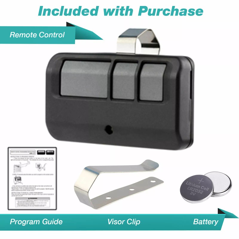 ECS For Chamberlain LiftMaster Craftsman Garage Door Opener Remote 893LM