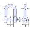 Himejiya Stainless Steel Shackle, PC-6