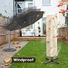 uHousDeco Cantilever Umbrella Covers for Outdoor Umbrellas 9ft to 12ft,