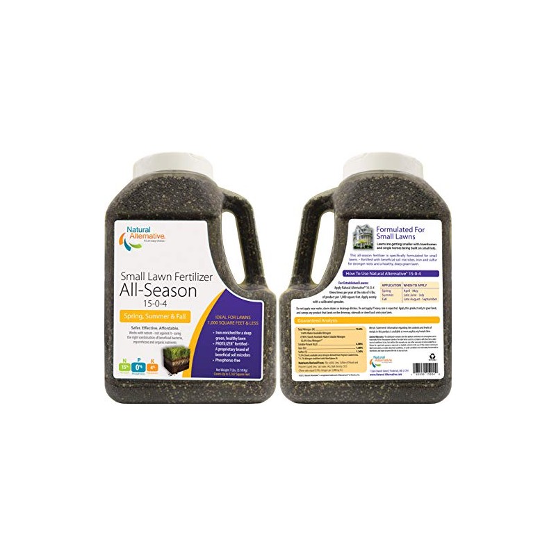 Natural Alternative Small Lawn Fertilizer Bundle Deal (3)