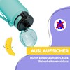 schmatzfatz Leak-Proof Sports Drinking Bottle, BPA-Free, 350 ml, Fruit Insert,