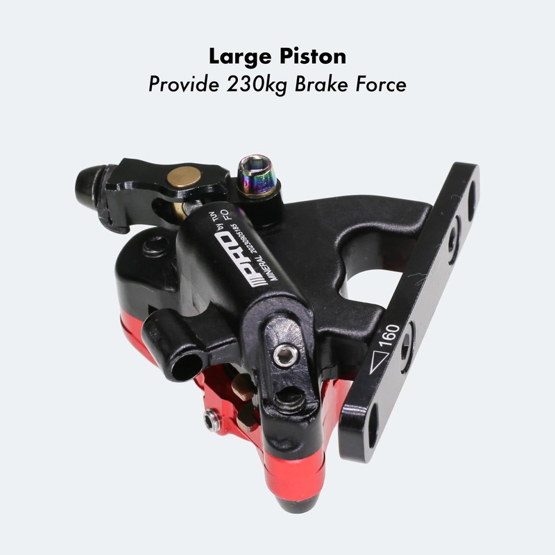 DJC Hydraulic Brake Caliper for Road Bike Gravel 2 Pistons