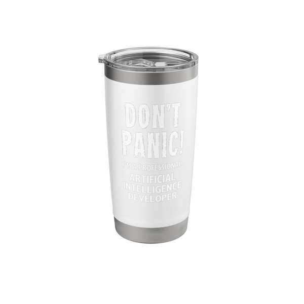 Artificial Intelligence Developer Stainless Steel Insulated Tumbler