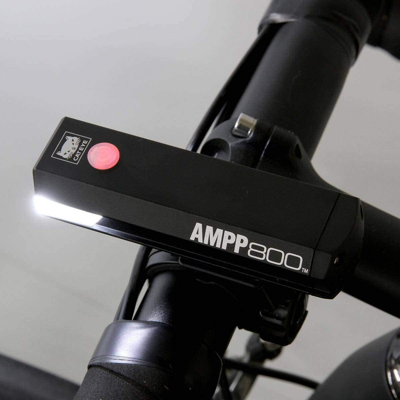 CatEye Unisex's Ampp 800 Front Bicycle Light, Black, One Size