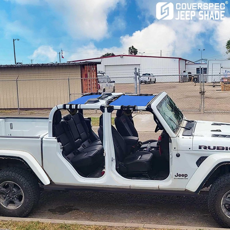 Coverspec JT Top Sun Shade Roof Compatible with Jeep Gladiator