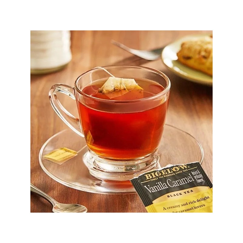 Bigelow Té Negro Bigelow Vanilla Caramel Vainilla Caramelo 20 Bolsas